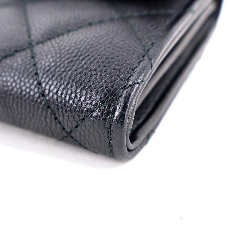 CHANEL（シャネル） 長財布 ブラック CCフィグリー 二つ折り長財布