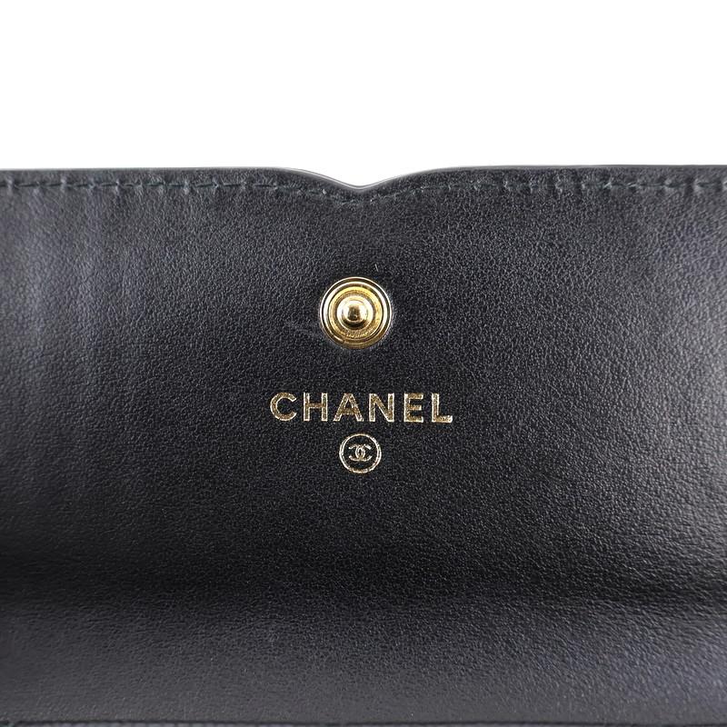 CHANEL（シャネル） 長財布 ブラック CCフィグリー 二つ折り長財布