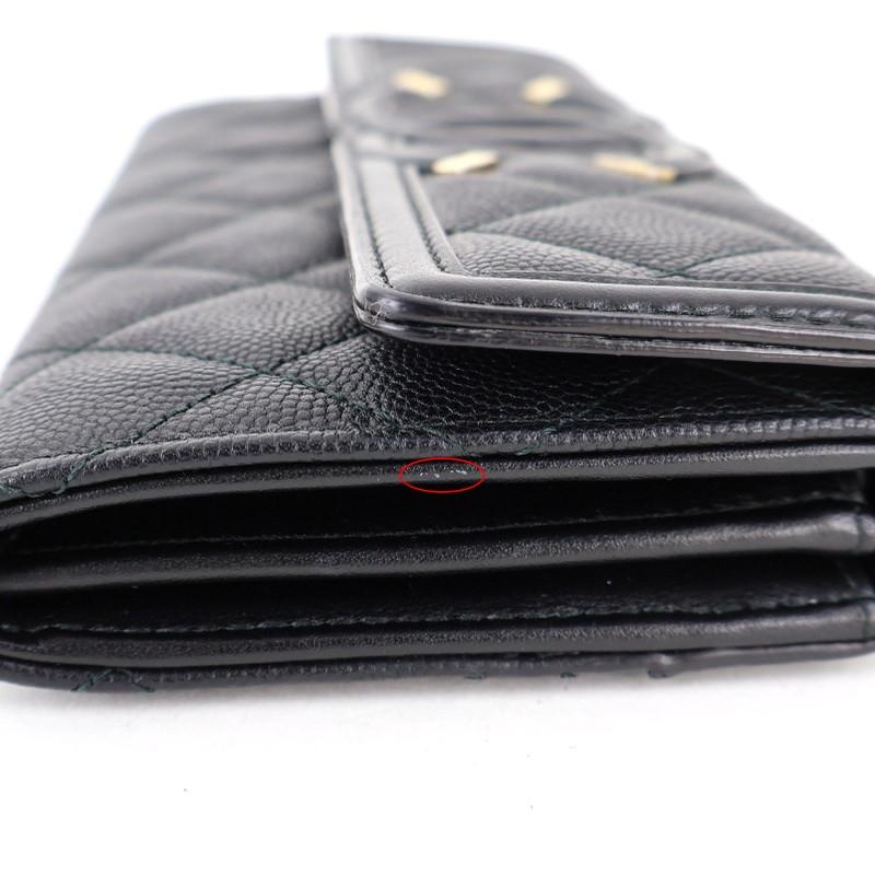 CHANEL（シャネル） 長財布 ブラック CCフィグリー 二つ折り長財布