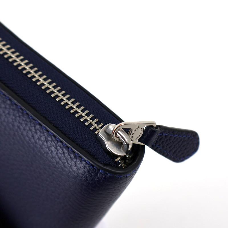 COACH（コーチ） 財布 レザー アコーディオンジップウォレット CR547