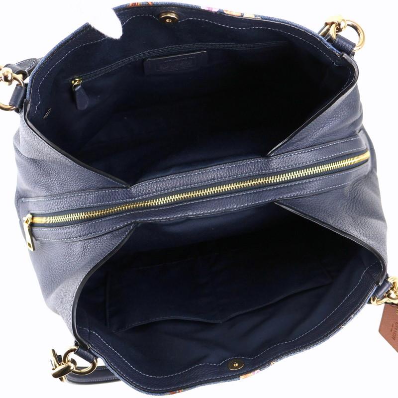 COACH（コーチ） バッグ レディース デニム×レザー トートバッグ