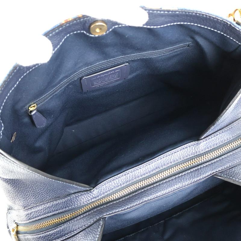 COACH（コーチ） バッグ レディース デニム×レザー トートバッグ