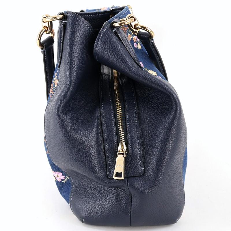 COACH（コーチ） バッグ レディース デニム×レザー トートバッグ