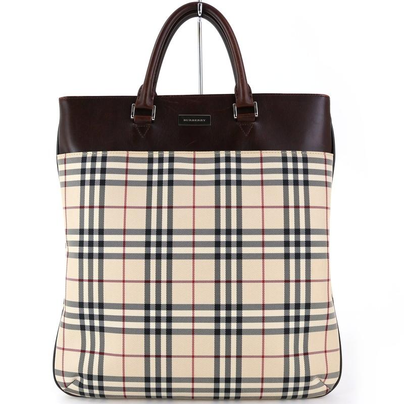 BURBERRY（バーバリー） バッグ ノバチェック トートバッグ ベージュ