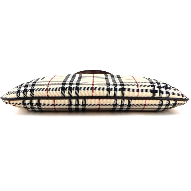 BURBERRY バーバリー ハンド ショルダーバッグ ノバチェック  キャンバス  トートバッグ ベージュ レディース バーバリー キャンバス ノバチェック ハンドバッグ BURBERRY ベージュ