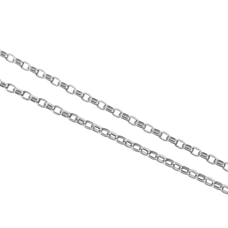 ネックレス チェーン プラチナ Pt850 40cm 3.6g チェーンネックレス