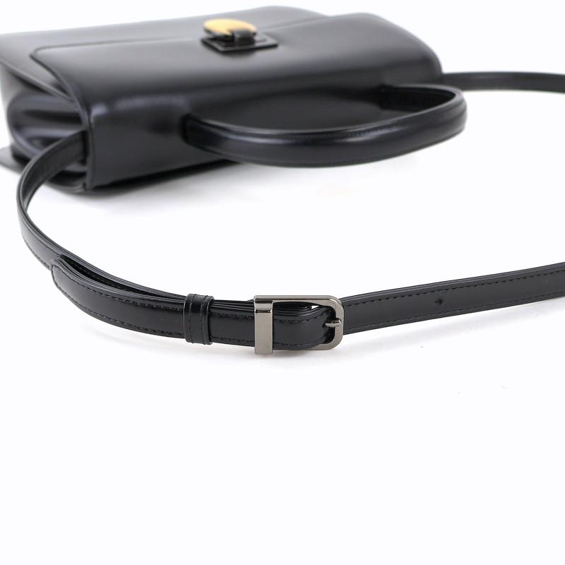 GIVENCHY ジバンシィ レザー ワンハンドル ハンドバッグ ブラック ジバンシーライフ GIVENCHY Life ハンドバッグ ワンマイルバッグ