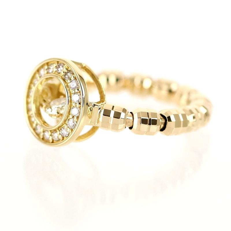 いいタン・K18ダイヤモンドストレッチリング いいタン・K18ダイヤモンドストレッチリング いいタン・K18