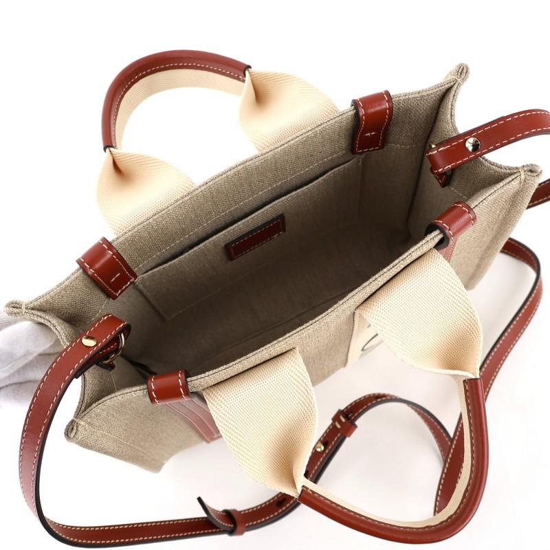 Chloe（クロエ） バッグ レディース リネン製Woody スモールトート