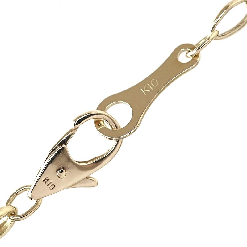 K10YGアズキチェーンネックレス K10YG ネックレス あずきチェーン 45cm 7.0g チェーンネックレス 地金