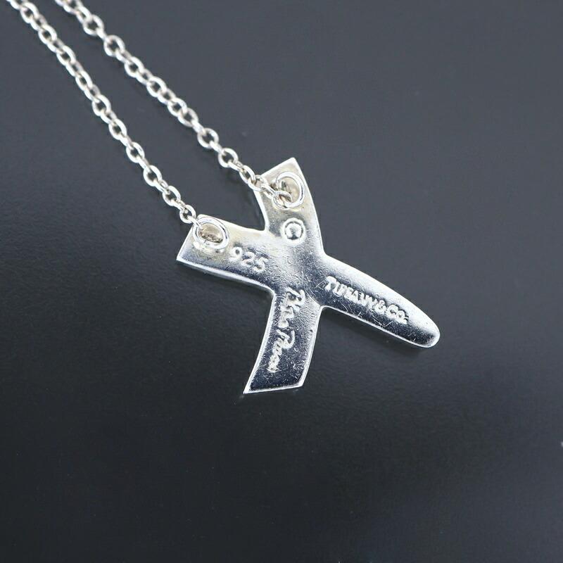 TIFFANY&Co.（ティファニー） ネックレス Xペンダント キス クロス