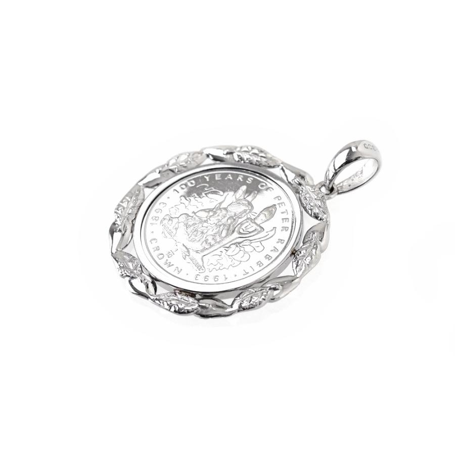 プラチナコイン ペンダントトップ ピーターラビット 生誕100周年
