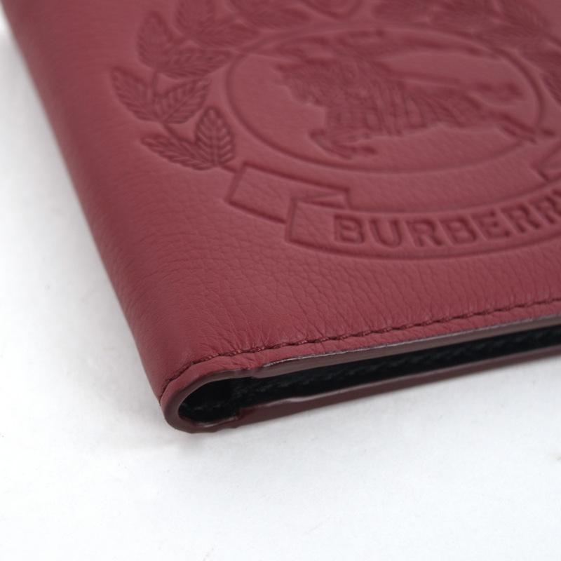 BURBERRY（バーバリー） 財布 レザー 二つ折り財布 札入れ コンパクト