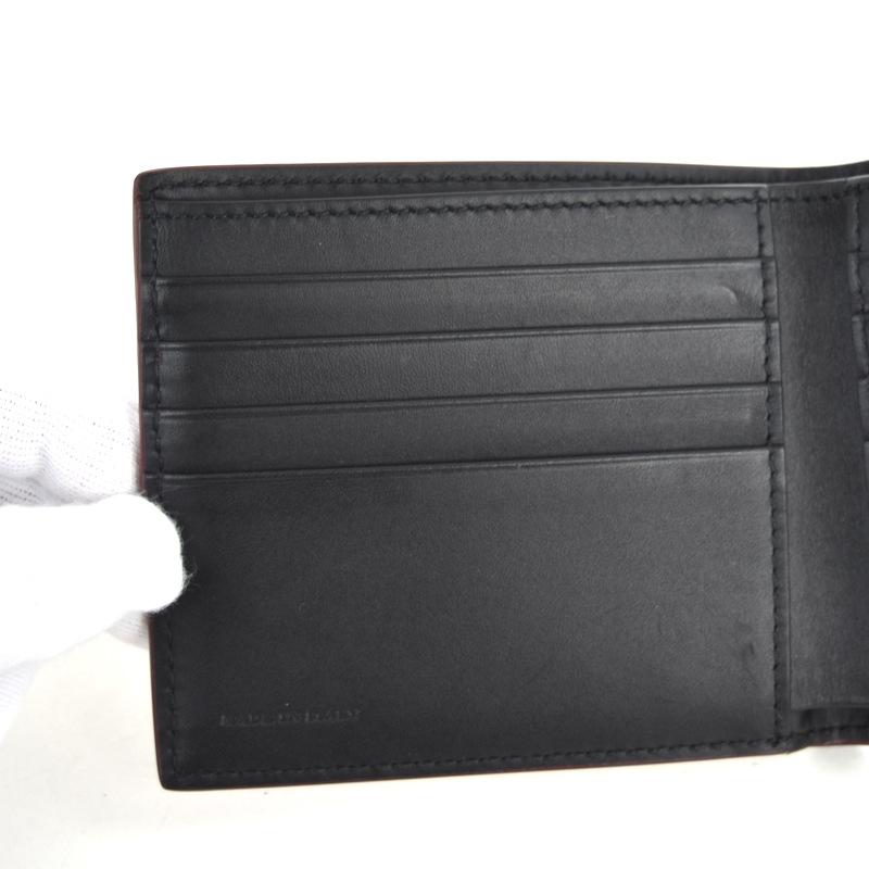 BURBERRY（バーバリー） 財布 レザー 二つ折り財布 札入れ コンパクト