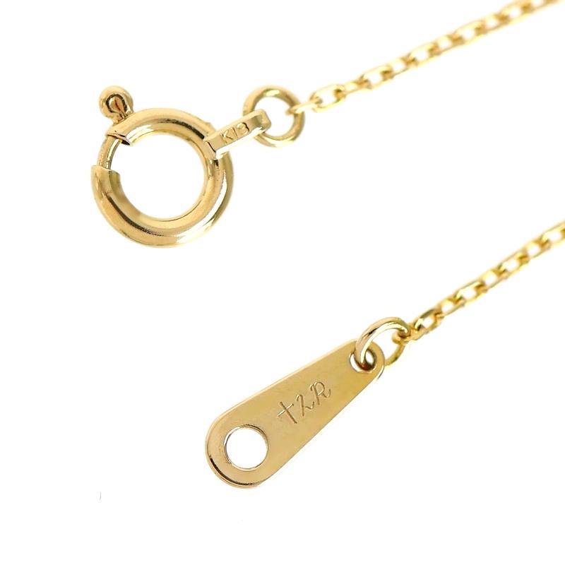 アンクレット レディース クロスモチーフ 18金 18k イエローゴールド