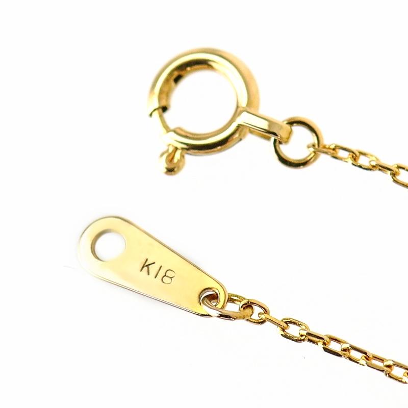 アンクレット レディース クロスモチーフ 18金 18k イエローゴールド