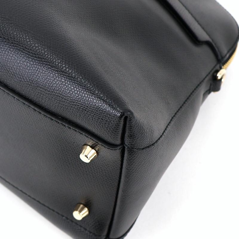 【美品】フルラ　パイパー　ブラック　ハンドバッグ　ショルダーバッグ フルラ FURLA ハンドバッグ ショルダーバッグ パイパー ブラック