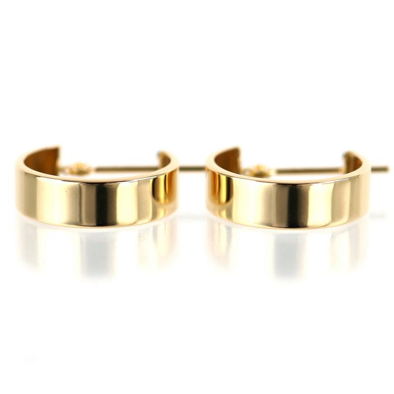 ♡*)様 Vendome Aoyama ヴァンドーム青山 フープピアス K18W VENDOME AOYAMA（ヴァンドーム青山） ピアス K18 フープピアス(大