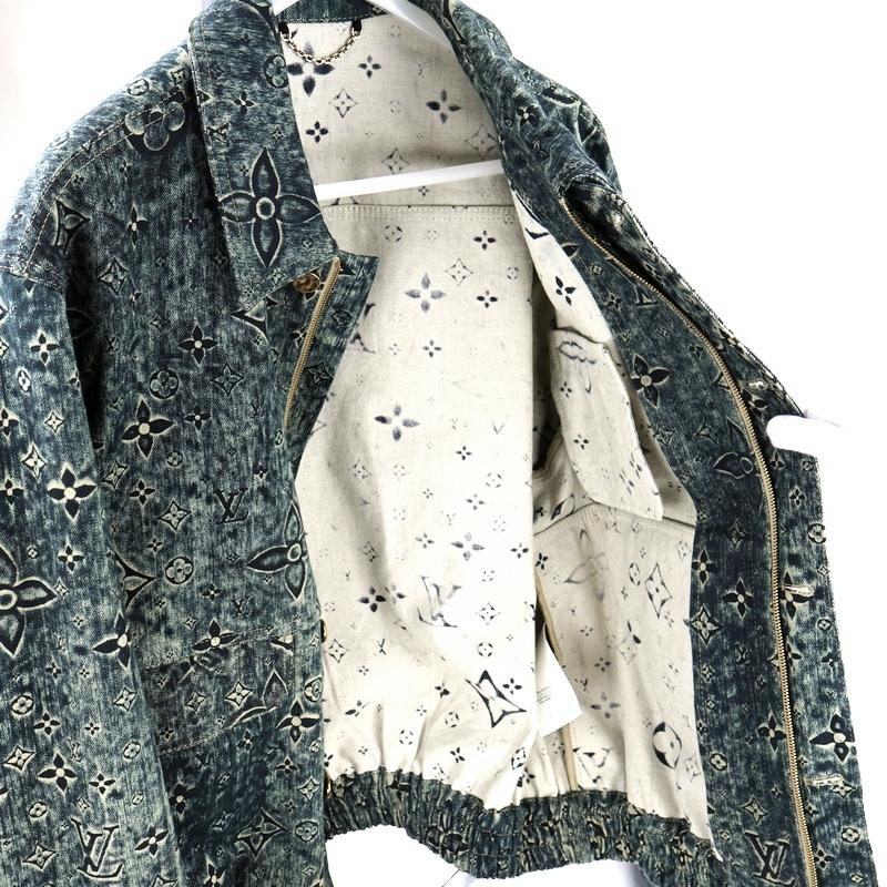 LOUIS VUITTON（ルイ・ヴィトン） テーラードデニムジャケット サイズ