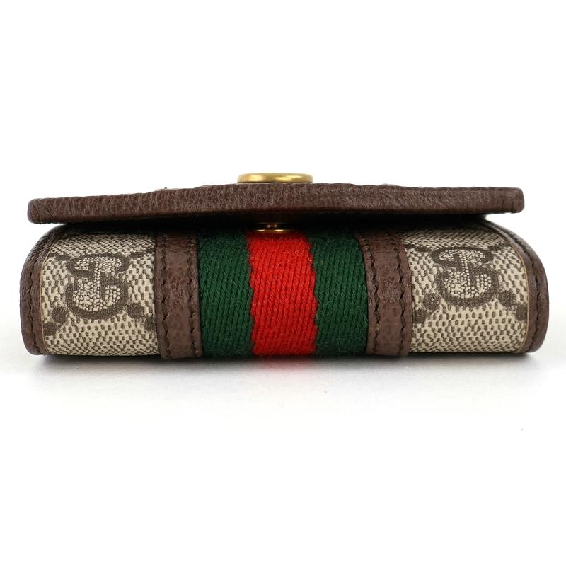 Ophidia グッチ キーケース 6連 オフィディア ベージュ系 キーカバー