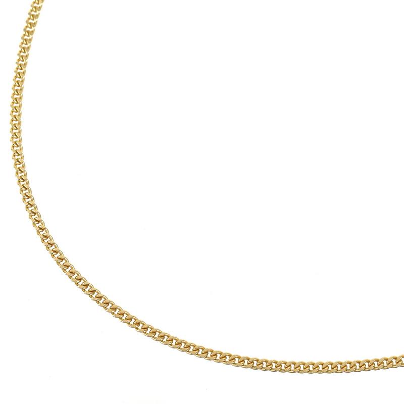 K18YG喜平ネック（2面） 50cm 10.1g 喜平 ネックレス 18金 二面喜平 50cm 10.1g K18YG イエローゴールド