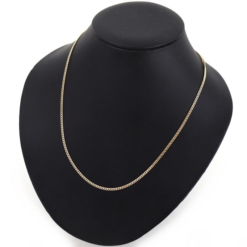 喜平 ネックレス 18金 二面喜平 50cm 10.1g K18YG イエローゴールド