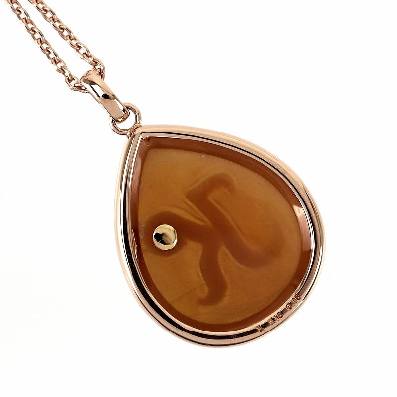 VENDOME AOYAMA（ヴァンドーム青山） ネックレス イニシャルカメオ