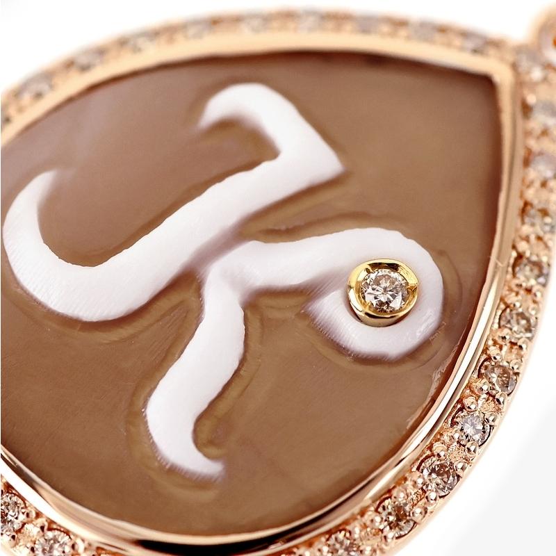 VENDOME AOYAMA（ヴァンドーム青山） ネックレス イニシャルカメオ