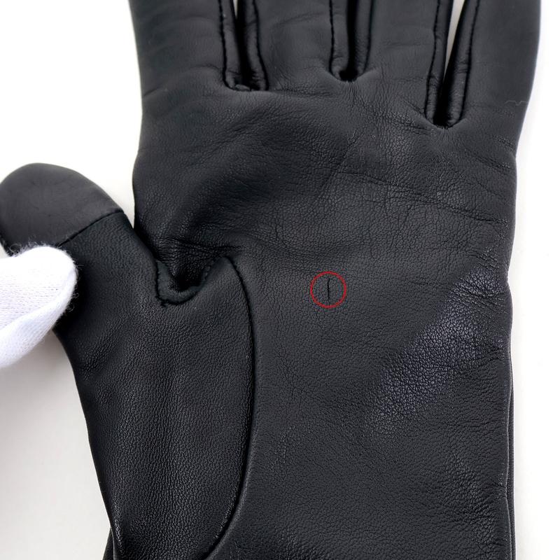 COACH（コーチ） 手袋 レディース スカルプテッド シグネチャー レザー