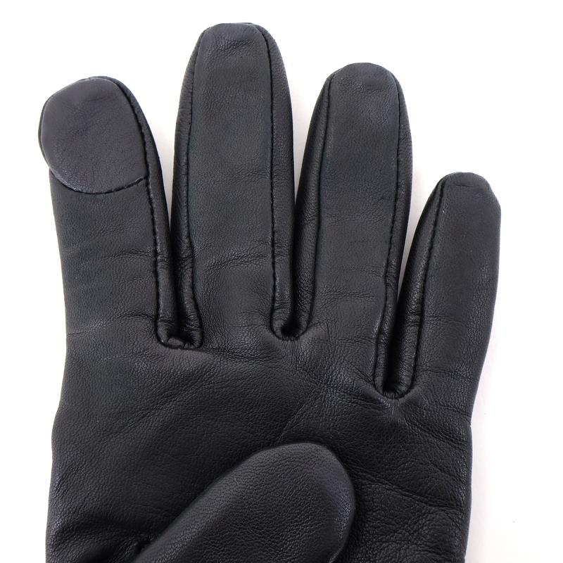 COACH（コーチ） 手袋 レディース スカルプテッド シグネチャー レザー