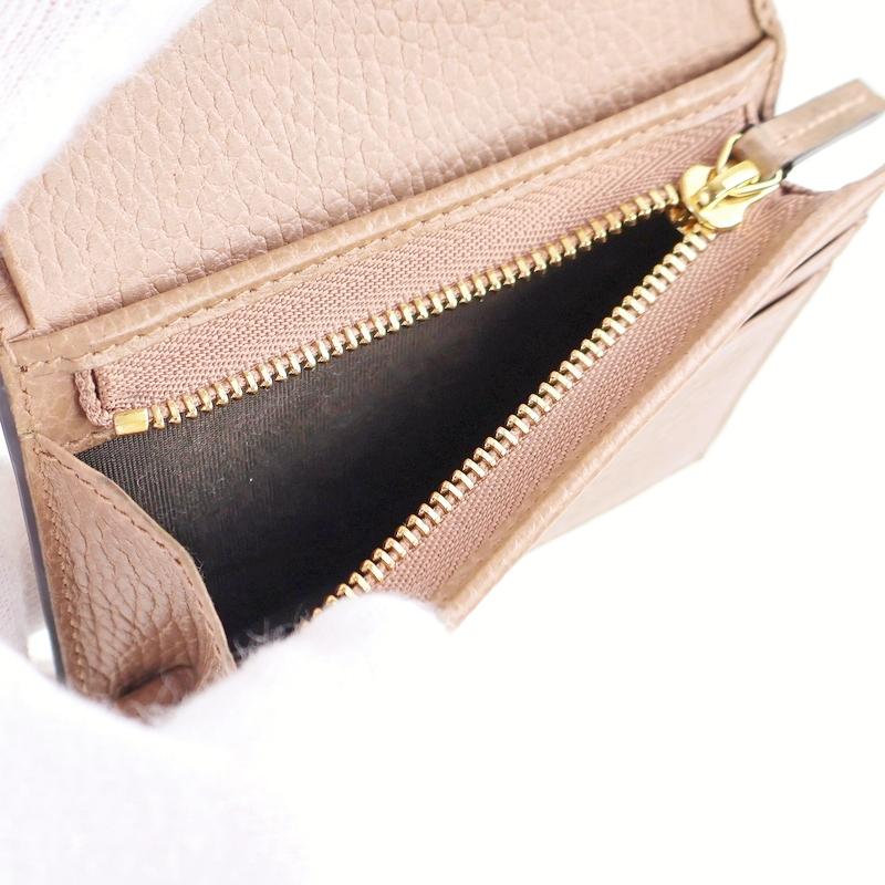 ダブルG グッチ 財布 二つ折り カードケースウォレット ミニウォレット