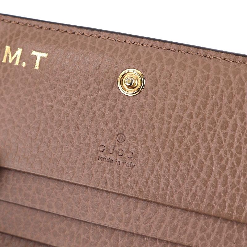 ダブルG グッチ 財布 二つ折り カードケースウォレット ミニウォレット