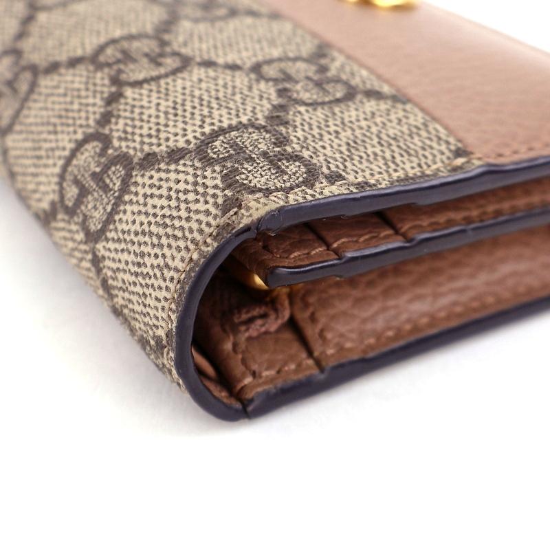 ダブルG グッチ 財布 二つ折り カードケースウォレット ミニウォレット