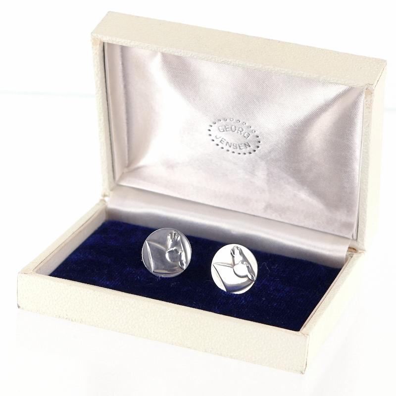 Georg Jensen（ジョージ ジェンセン） カフリンクス カフス SV925