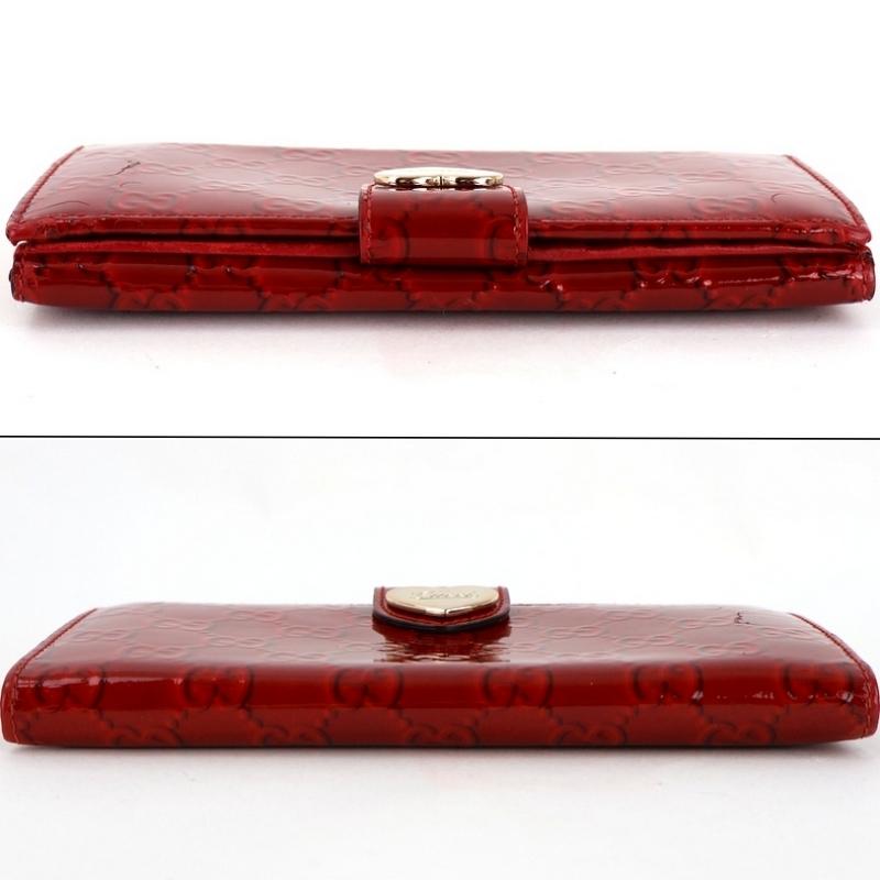 GUCCI（グッチ） 財布 レディース ラブリーハート Wホック長財布