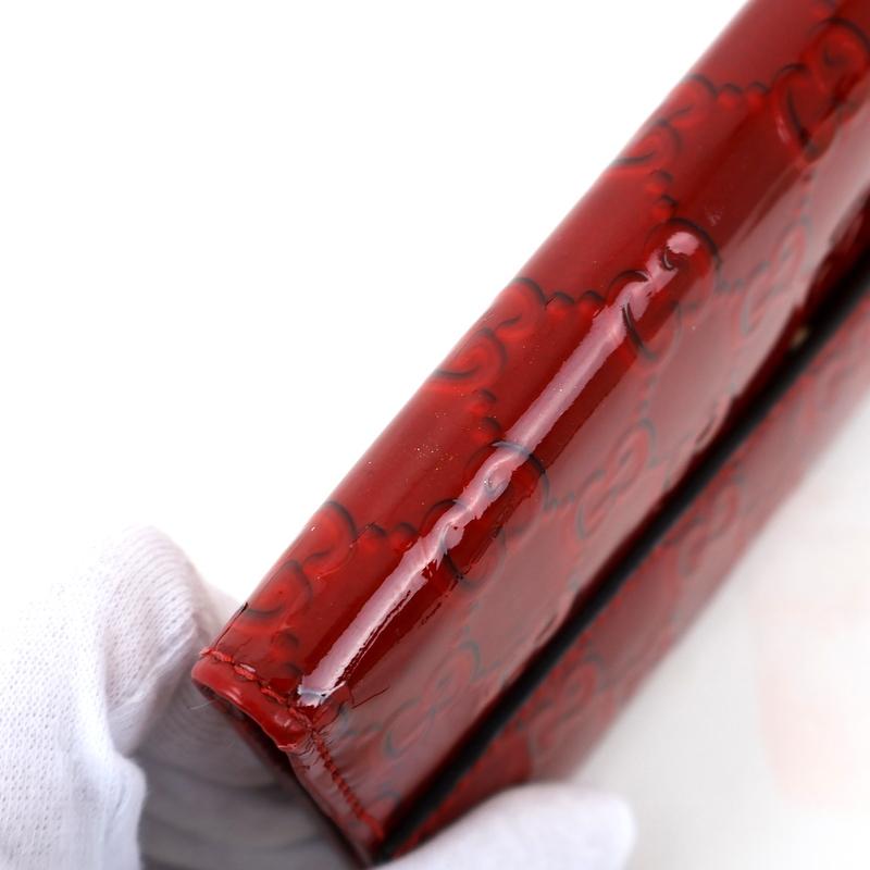 GUCCI（グッチ） 財布 レディース ラブリーハート Wホック長財布