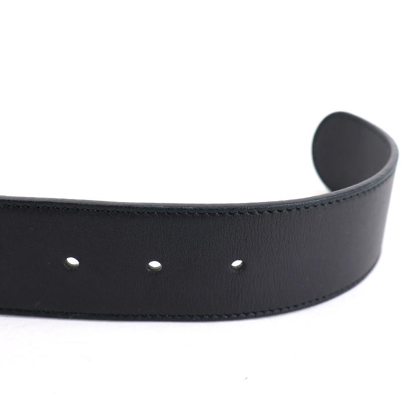 GUCCI（グッチ） ベルト メンズ レザー 400593 ブラック GGマーモント