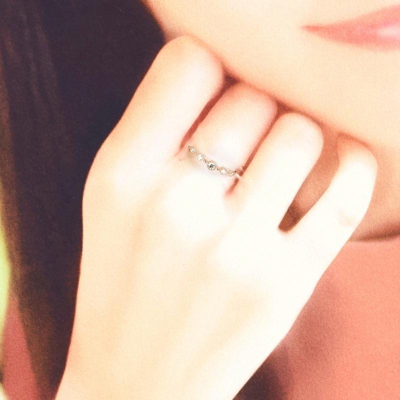 Vendome Aoyama　K18 リング 9号 Vendome Aoyama - ヴァンドーム アオヤマ K18 リング 9号 旧マーク刻印