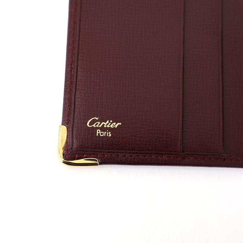 MUST DE CARTIER カルティエ 財布 マストライン 二つ折りサイフ