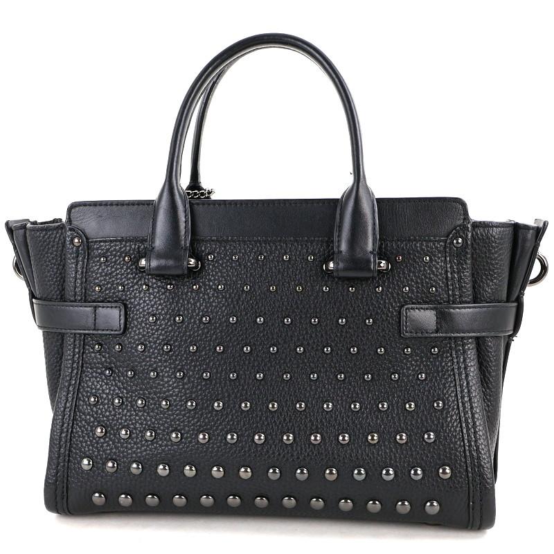 COACH（コーチ） バッグ レディース ハンドバッグ リベット スワッガー
