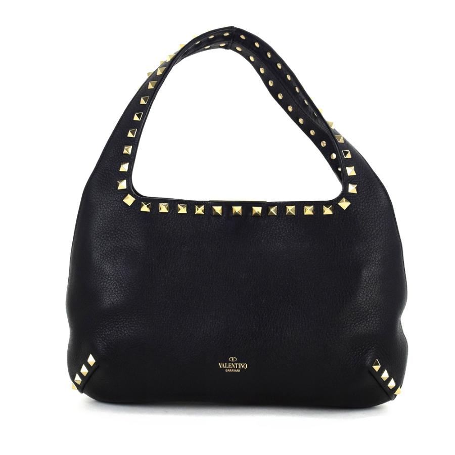 mario VALENTINO 黒 ハンドバッグ 極美品 MARIO VALENTINO ロックスタッズ 2way ハンドバッグ - メルカリ