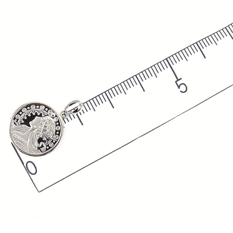 アルフォンス・ミュシャ 画家デビュー130周年 コインネックレス 1/20oz