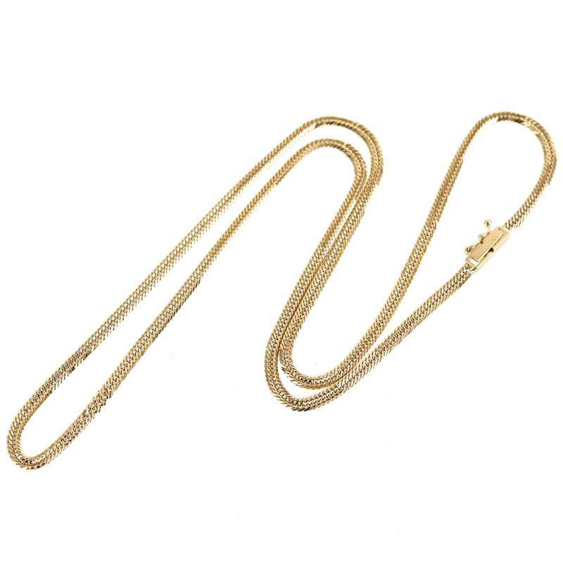 喜平 ネックレス 12面トリプル喜平 50cm 10.4g 10g 18k 18金 イエロー