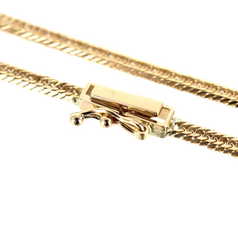 ゴールド喜平ネックレス　12面トリプル50cm 12.8g美品 喜平 ネックレス 12面トリプル喜平 50cm 10.4g 10g 18k 18金 イエロー