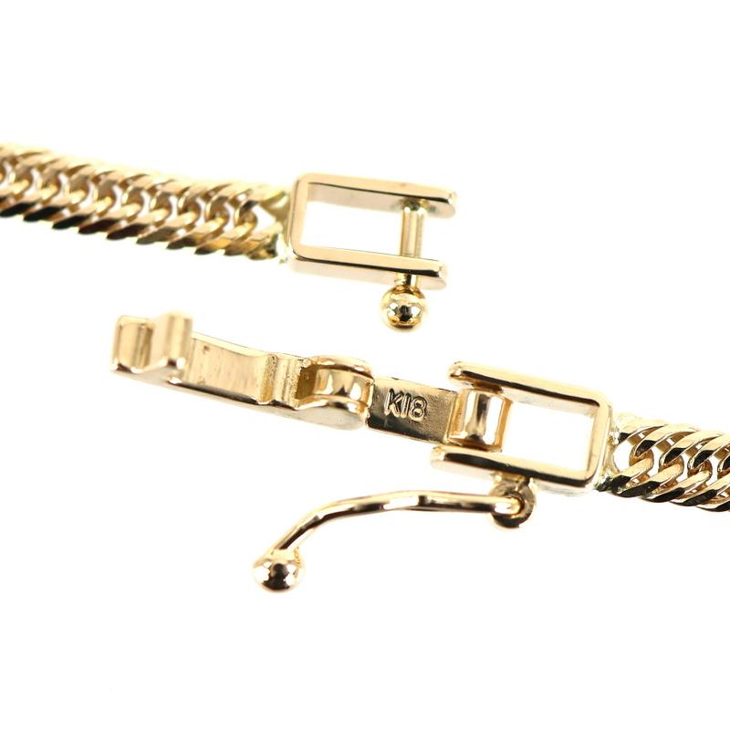 喜平 ネックレス 12面トリプル喜平 50cm 10.4g 10g 18k 18金 イエロー