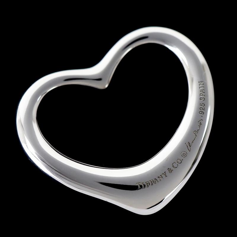 TIFFANY&Co.（ティファニー） ペンダントトップ オープンハート SV925