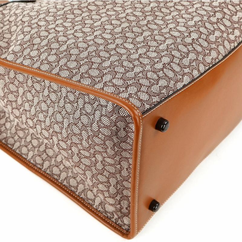 コーチ フィールドトート40 2WAYバッグ マイクロシグネチャー