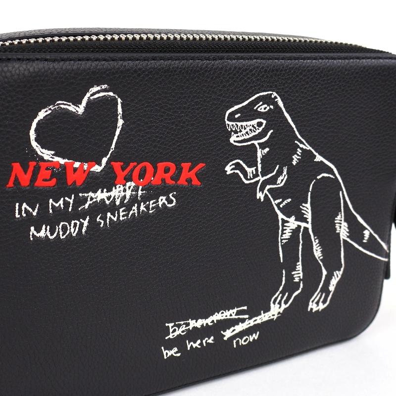 【新品未使用】恐竜刺繍 ボディバッグ　COACH COACH（コーチ） バッグ レディース チャータークロスボディバッグ24