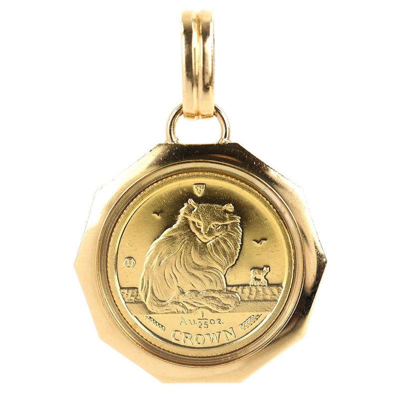 ◆感謝価格◆マン島キャット1/25オンス◆時計◆ ◇感謝価格◇マン島キャット1/25オンス◇時計◇ 1995IMGDCAT1OZ