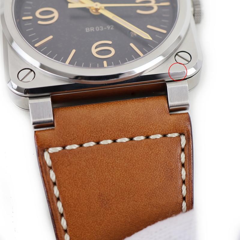 ベル&ロス 腕時計 BR-03-92 ゴールデンヘリテージ BR0392-ST-G-HE/SCA